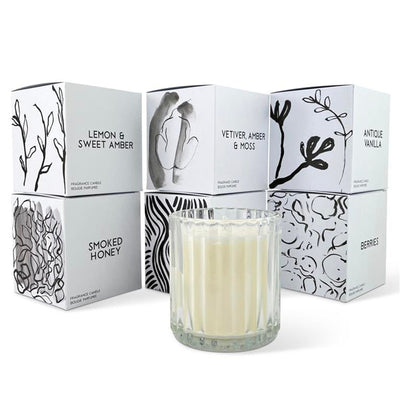 20cl Ribbed Candle Range - Hauslife