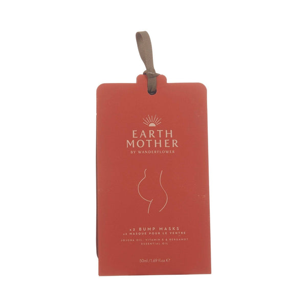 2pc Earth Mother® Pregnancy Bump Sheet Masks - Vitamin E - Hauslife