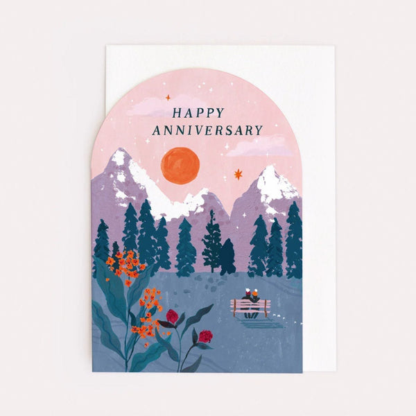 Anniversary Mountains Card - Hauslife