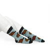 Beaver Socks | Bamboo Socks | Blue Socks | Farm Socks - Hauslife