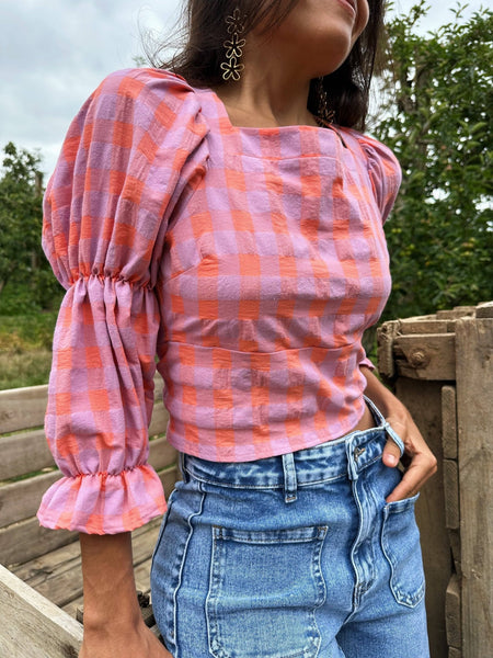 Clea Pink Blouse - Hauslife