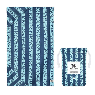 Dock & Bay Dog Towels - Bark Blue - Hauslife