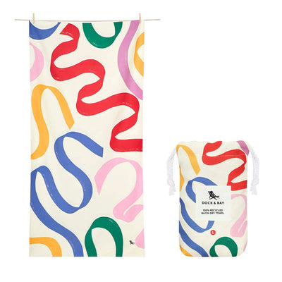 Dock & Bay Kids Beach Towels - Doodle Mood - Hauslife