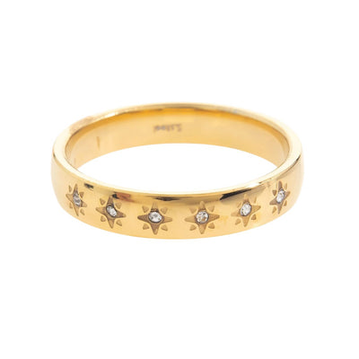 Engraved Star Ring - Hauslife