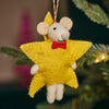 Felt Tree Decorations - Mice - Hauslife