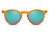 Jet Sunglasses - Orange with Mirror Lens - Hauslife