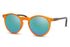 Jet Sunglasses - Orange with Mirror Lens - Hauslife