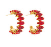 Jewelled Demi Hoop Earrings - Hauslife