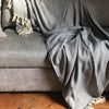 Large Herringbone Cotton Throw - Hauslife