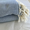 Large Herringbone Cotton Throw - Hauslife