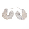 Leaf Demi Hoop Earrings - Hauslife