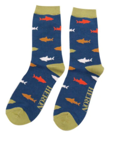 Mr Heron Bamboo Socks - Animals - Hauslife