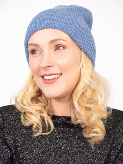 Noelle Beanie Hat - Denim Blue - Hauslife