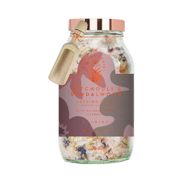 Patchouli & Sandalwood Bath Salts - Hauslife