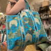 Quilted Cotton Beach Bag - Hauslife