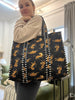 Quilted Weekender Bag - Black Tigers - Hauslife