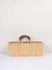 Reed Basket with Leather, Set of 3 - Hauslife