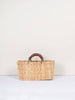 Reed Basket with Leather, Set of 3 - Hauslife