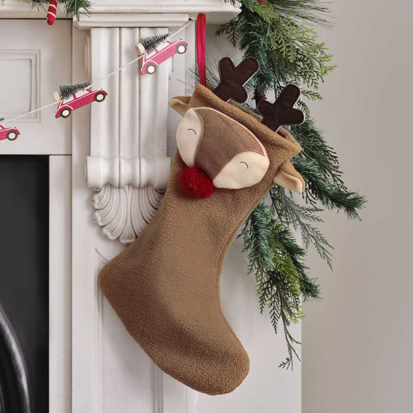 Reindeer Christmas Stocking - Hauslife