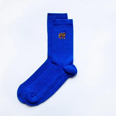 Save the Tigers Ribbed Bamboo Socks - Hauslife