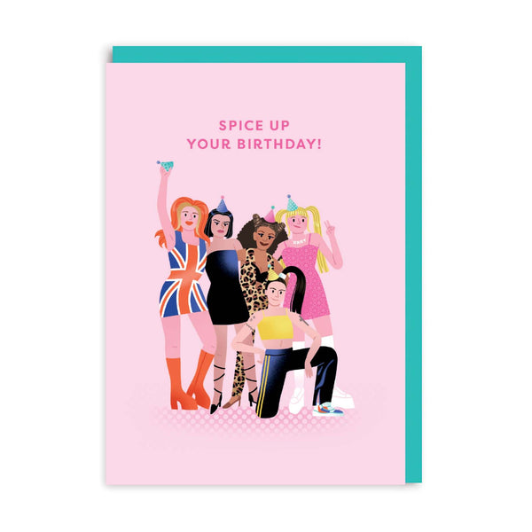 Spice Girls B'day Greeting Card - Hauslife